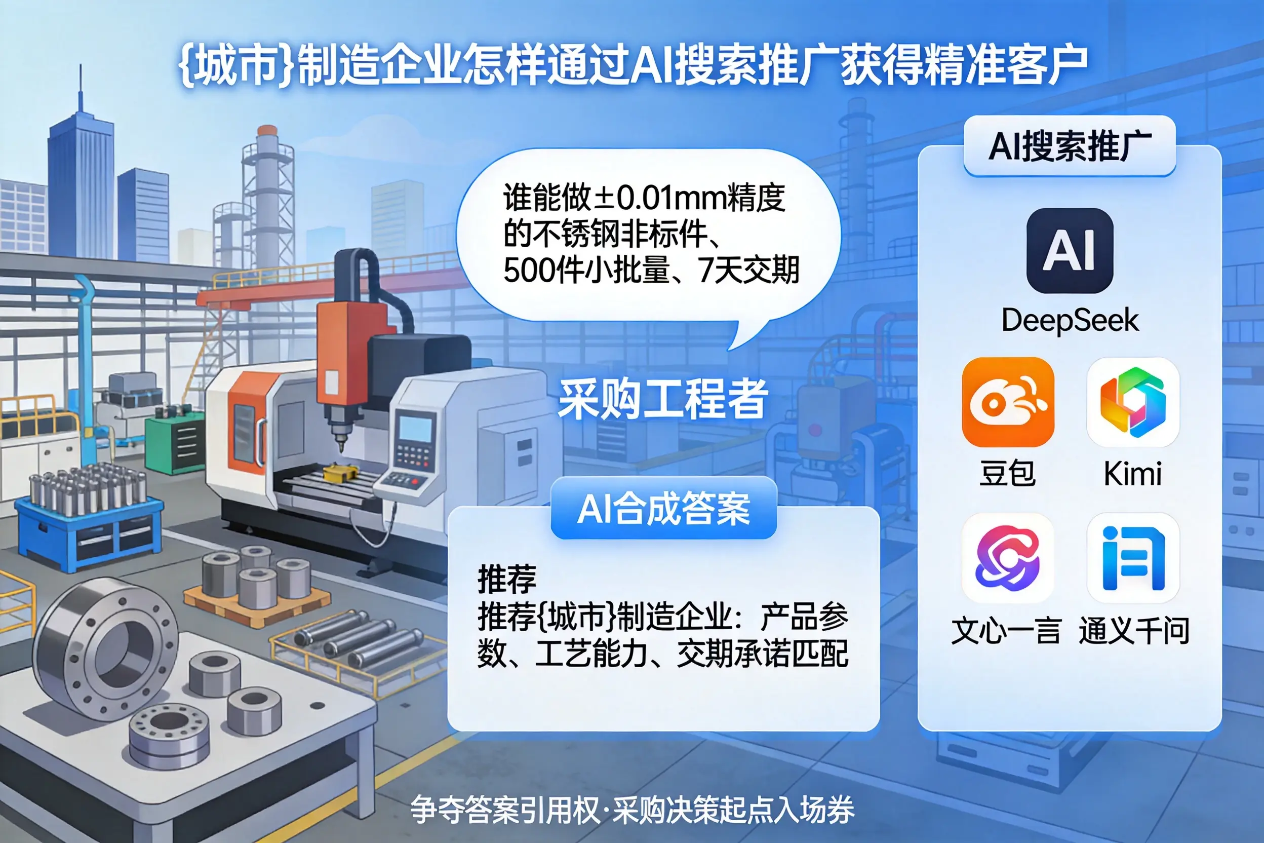 泰安制造企业怎样通过AI搜索推广获得精准客户