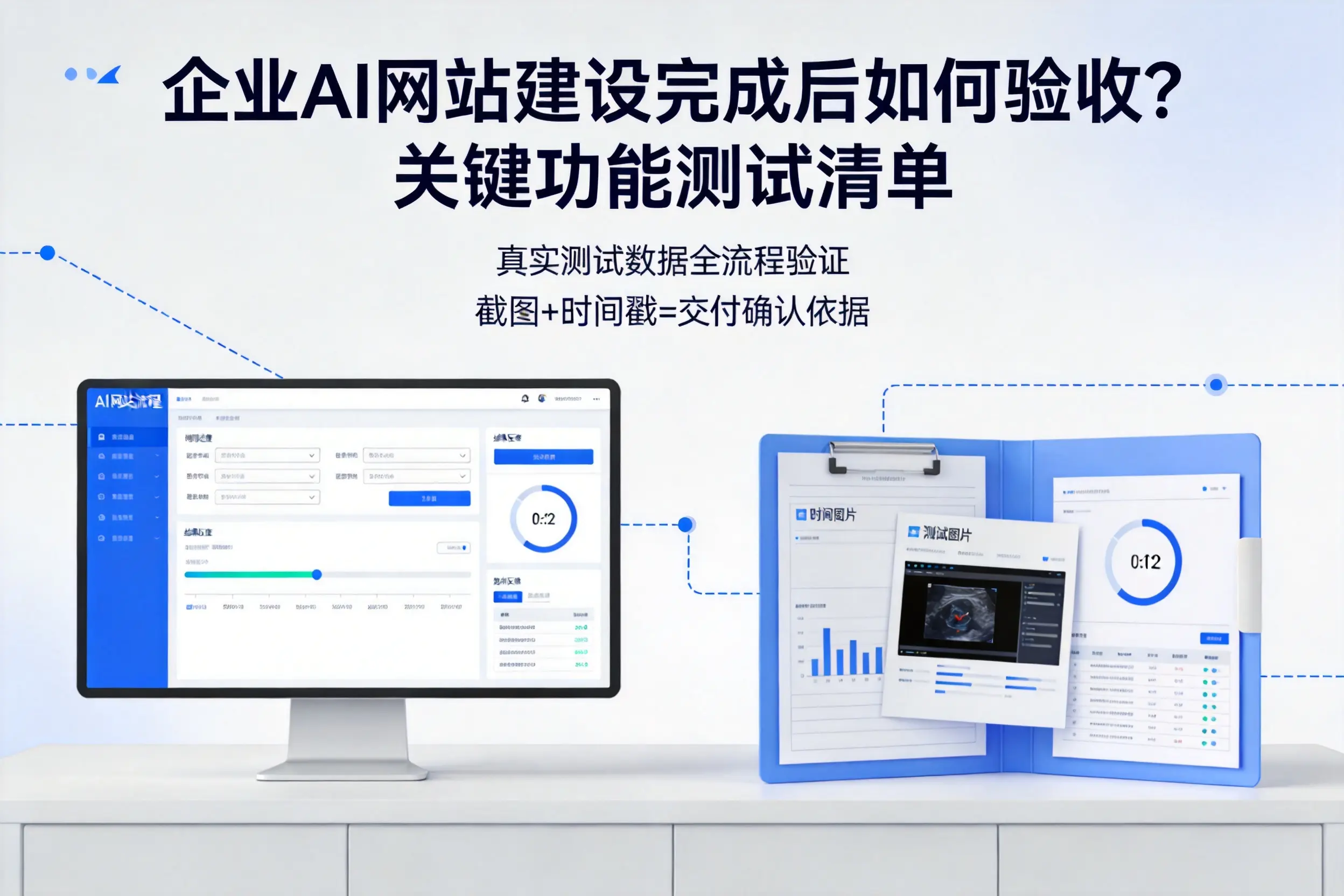 泰安企业AI网站建设完成后如何验收？关键功能测试清单