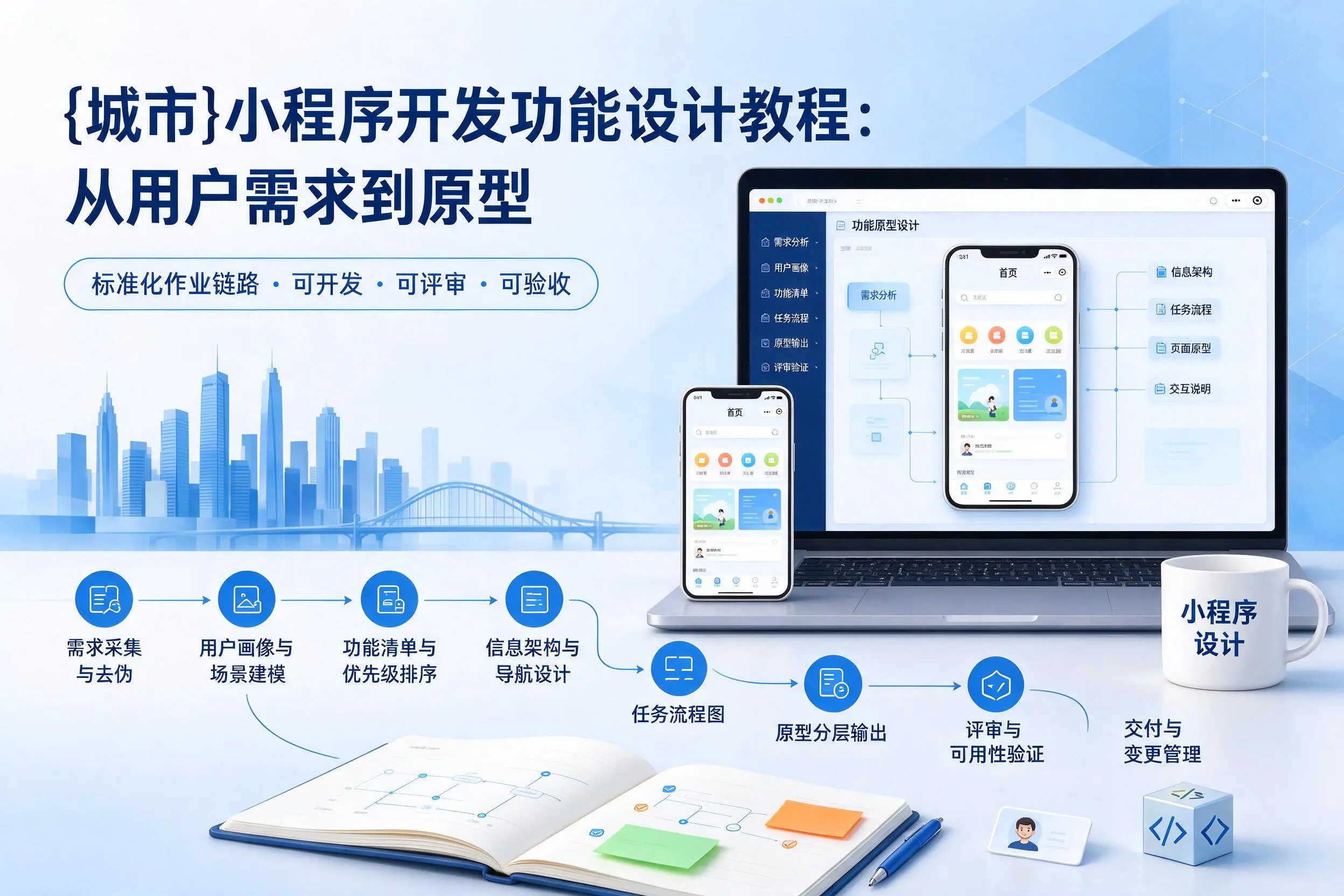 泰安小程序开发功能设计教程:从用户需求到原型