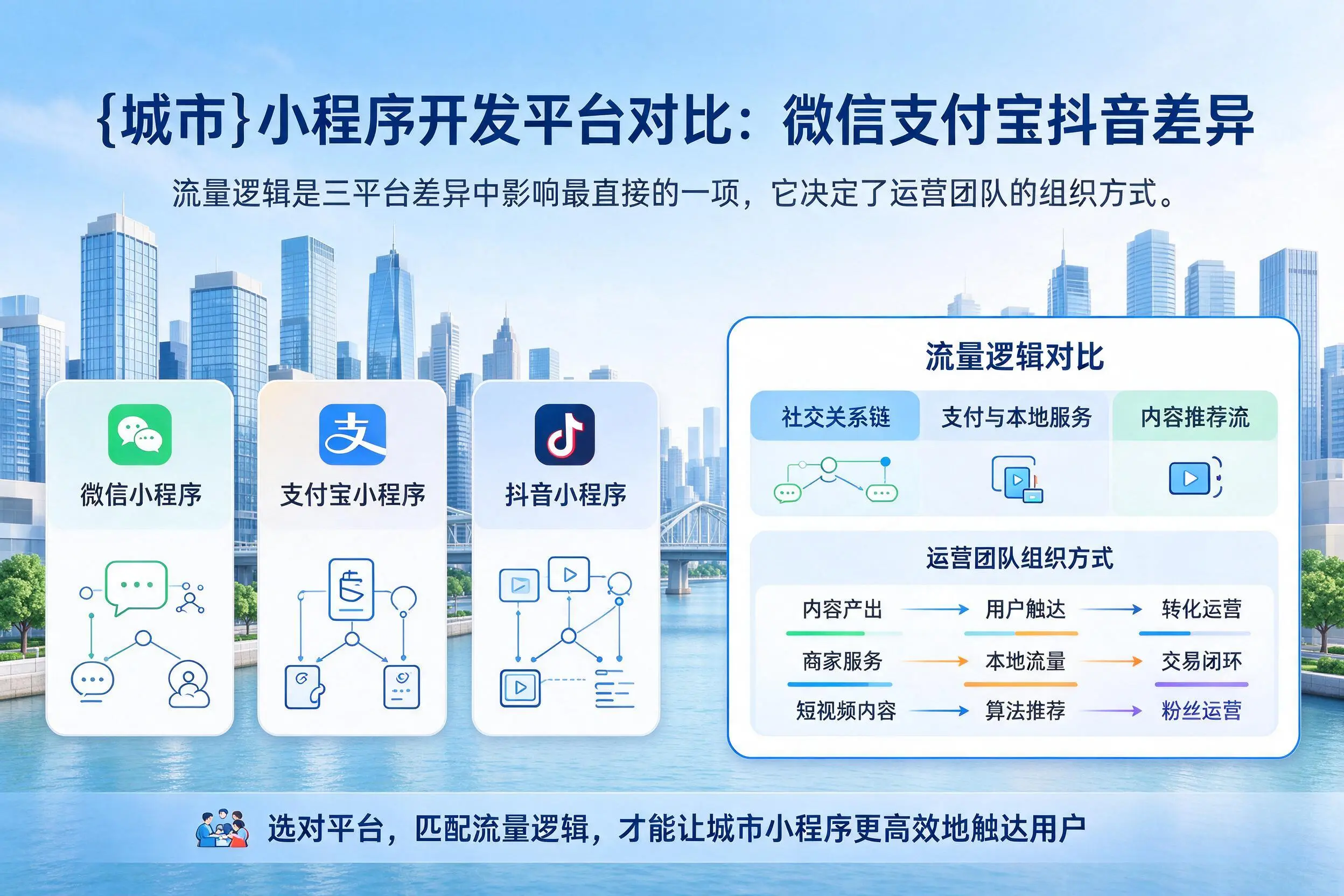 泰安小程序开发平台对比:微信支付宝抖音差异