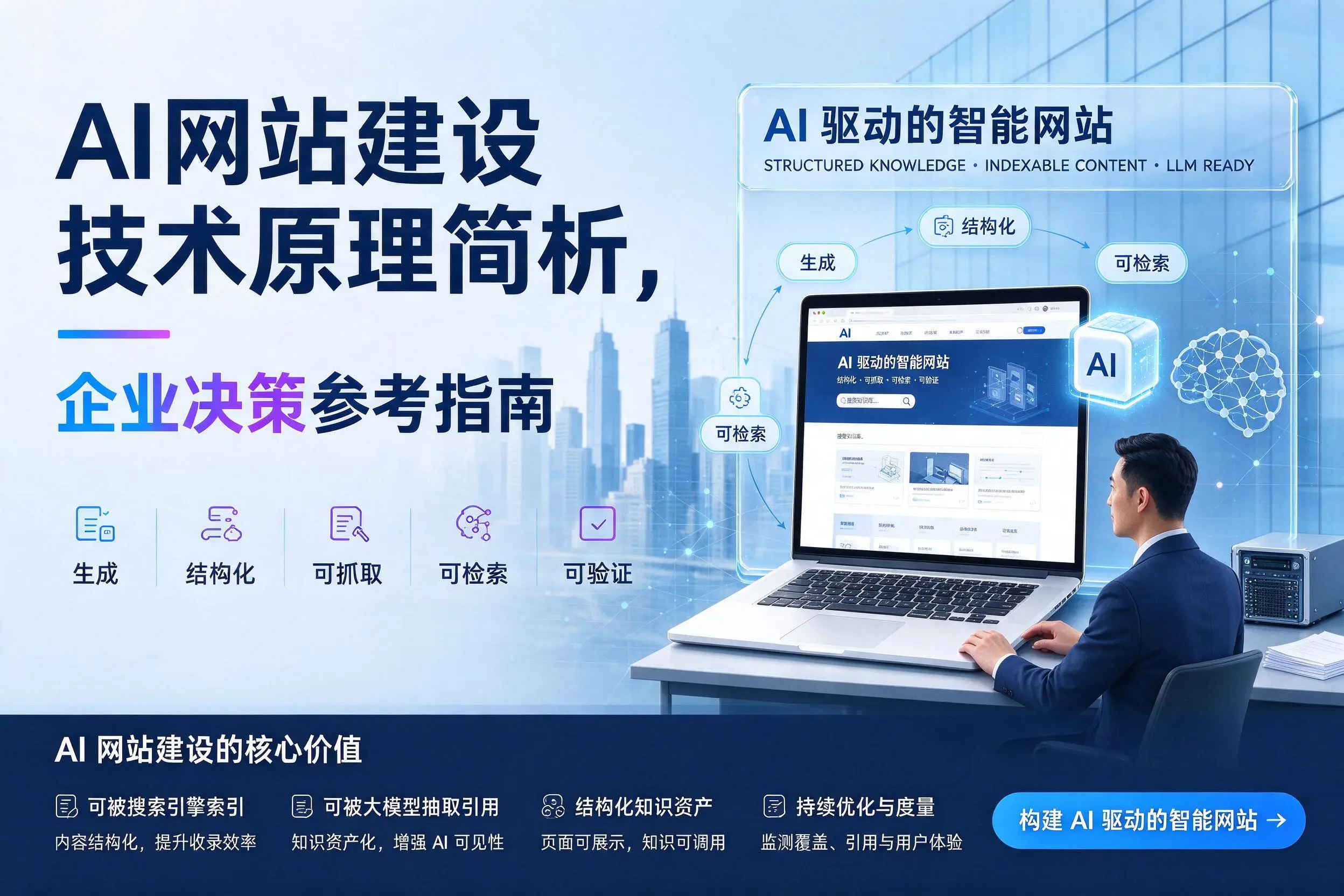 AI网站建设技术原理简析，泰安企业决策参考指南