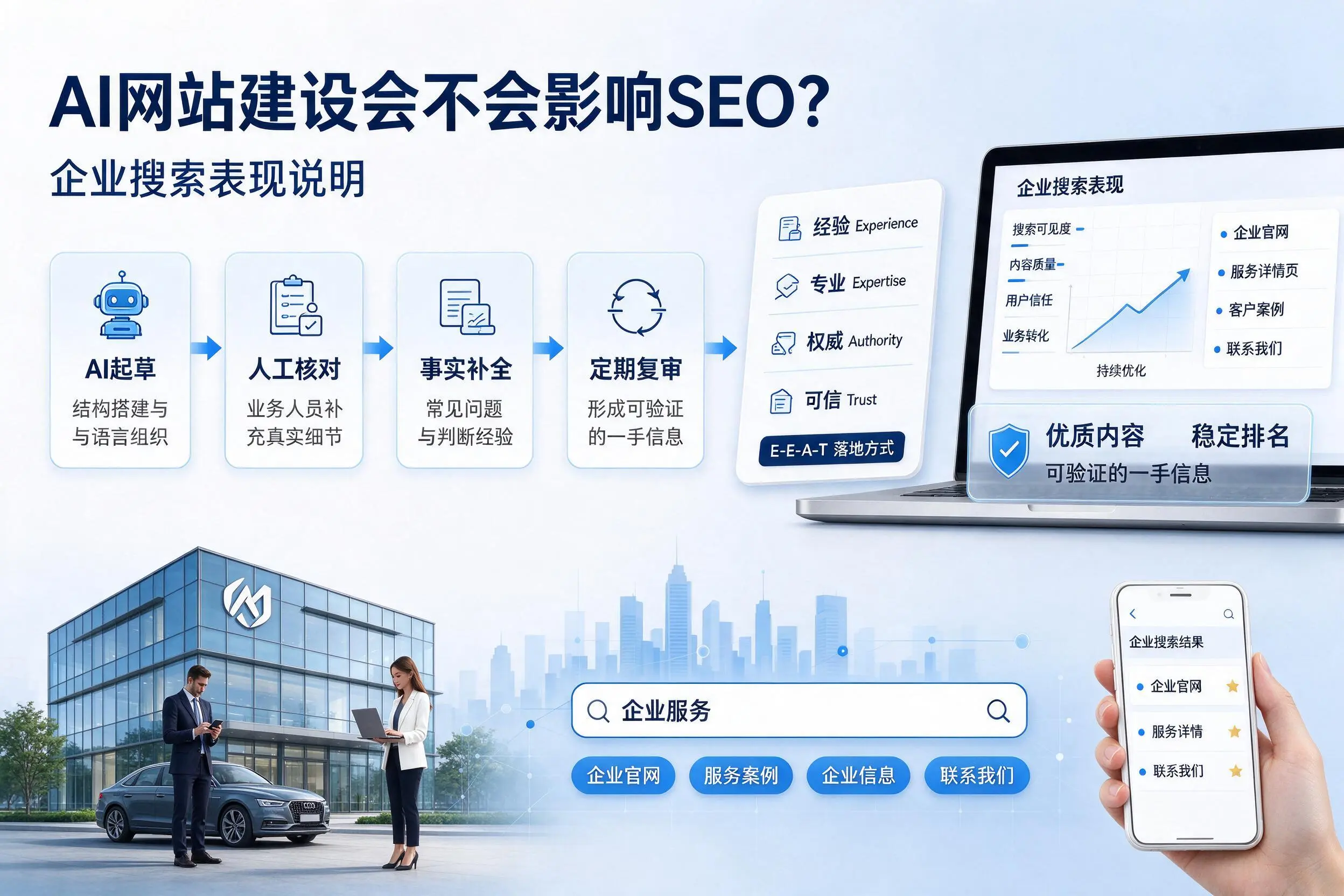 AI网站建设会不会影响SEO?泰安企业搜索表现说明